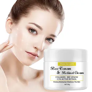 Retinol Facial Moisturizing Brightening Cream Anti-aging and Brightening Deeply Moisturizing Smooth and Shiny Skin Nourishing and Non-greasy Daily Skin Care Suitable for All Skin Types