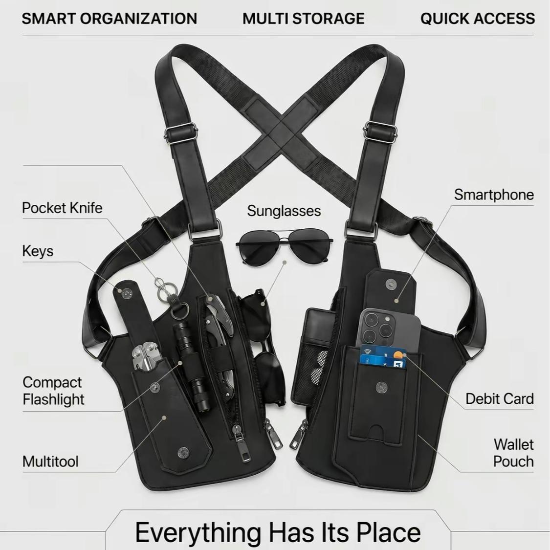 Men's Leather Underarm Bag, VintageAnti-Theft Shoulder Holster with Adjustable Strap for Outdoor Cycling & Travel, Gifts for Him, Leather Bags handbag Men's Leather Underarm Bag, VintageAnti-Theft Shoulder Holster with Adjustable Strap for Outdoor Cycling & Travel, Gifts for Him, Leather Bags handbag