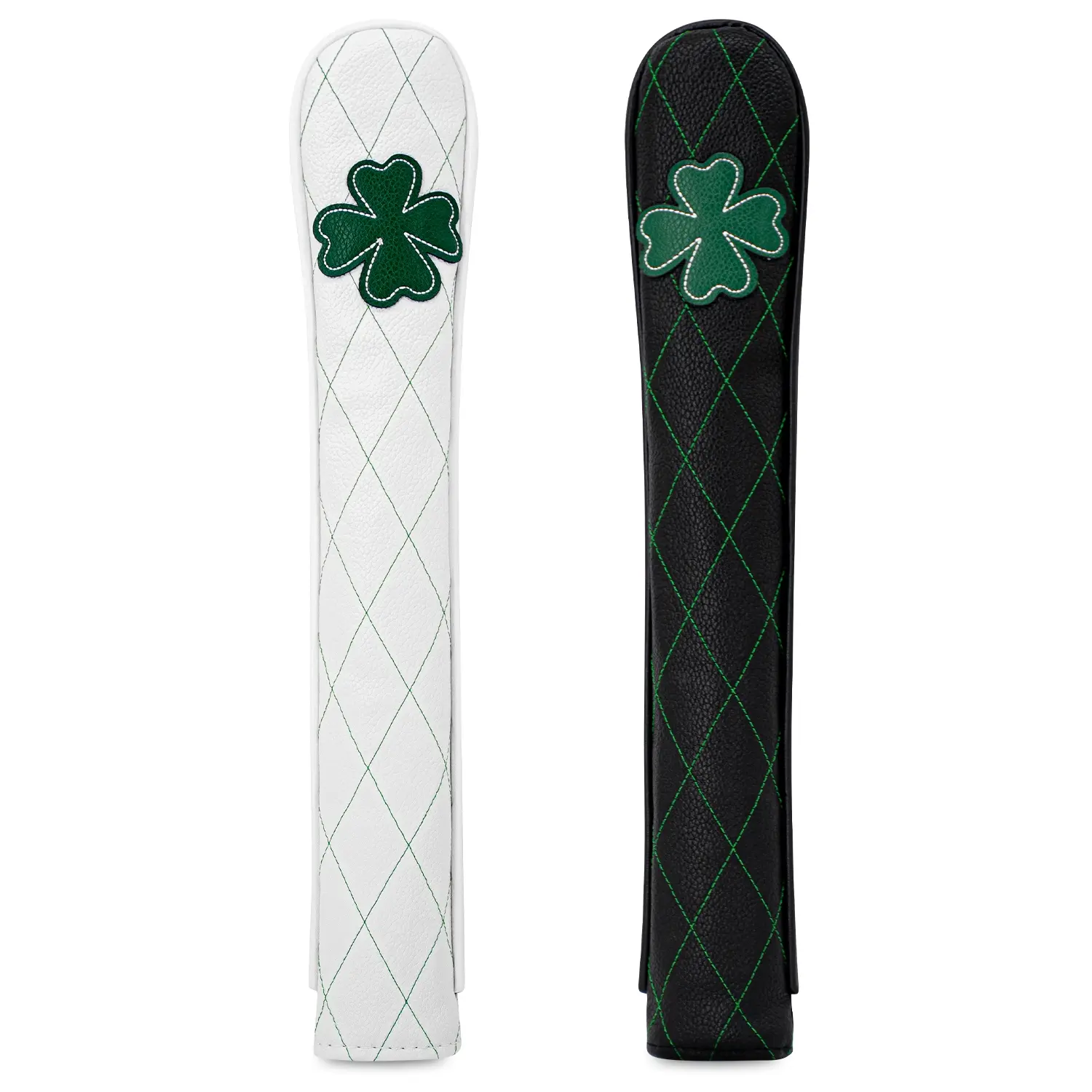 Four-Leaf Clover Mesh Golf Alignment Stick Cover, Protective Club Protector for Golf Enthusiasts, Durable Design for Better Performance, Golf Accessory