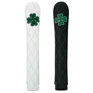 Four-Leaf Clover Mesh Golf Alignment Stick Cover, Protective Club Protector for Golf Enthusiasts, Durable Design for Better Performance, Golf Accessory