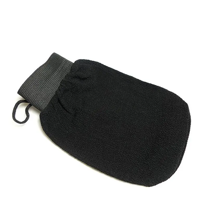 Exfoliating Kessa Mitt, Moroccan Body Scrub Glove for Dead Skin Removal, Deep Exfoliating Shower Mitt for Smooth Skin, Self-Tan Prep, Spa Grade Bath Glove Cleaning Personal