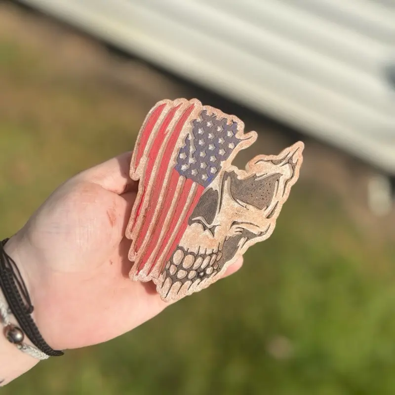 Skull & Flag Freshie Skull & Flag Freshie
