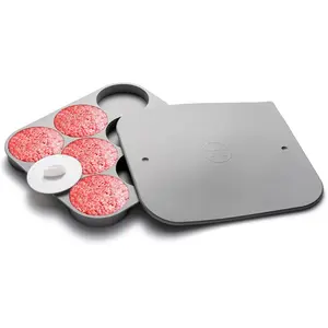 Burger Patty Maker and Storage Tray, 8 Patty Capacity