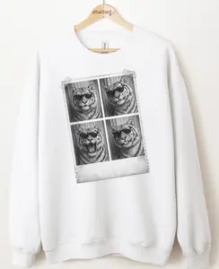 Tiger Photobooth Graphic Top