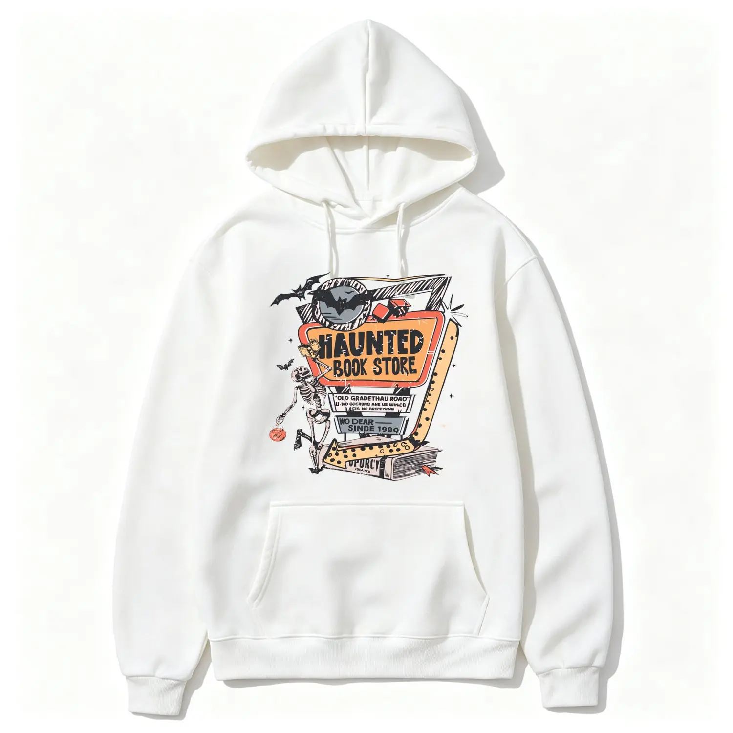 Hoodie Sweatshirt_White