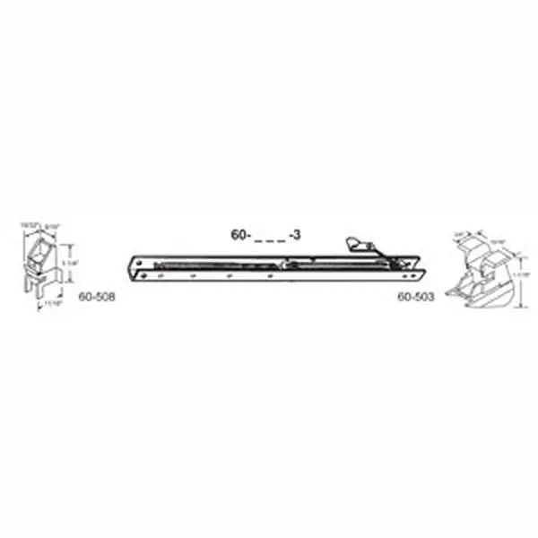28 in. Balance Stamped No. 2730 with Ends 60-508 & 60-503 Attached Window Channel, pack of 6