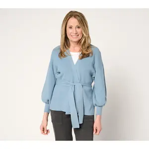 Me by Jennie Garth Rainey Wrap Sweater