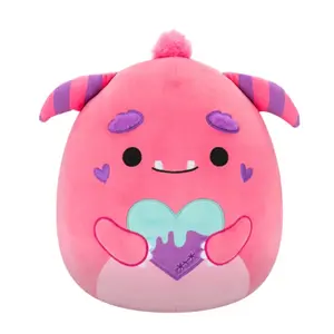 Squishmallows 2025 Valentine A 8" Mont the Pink Love Monster Plush