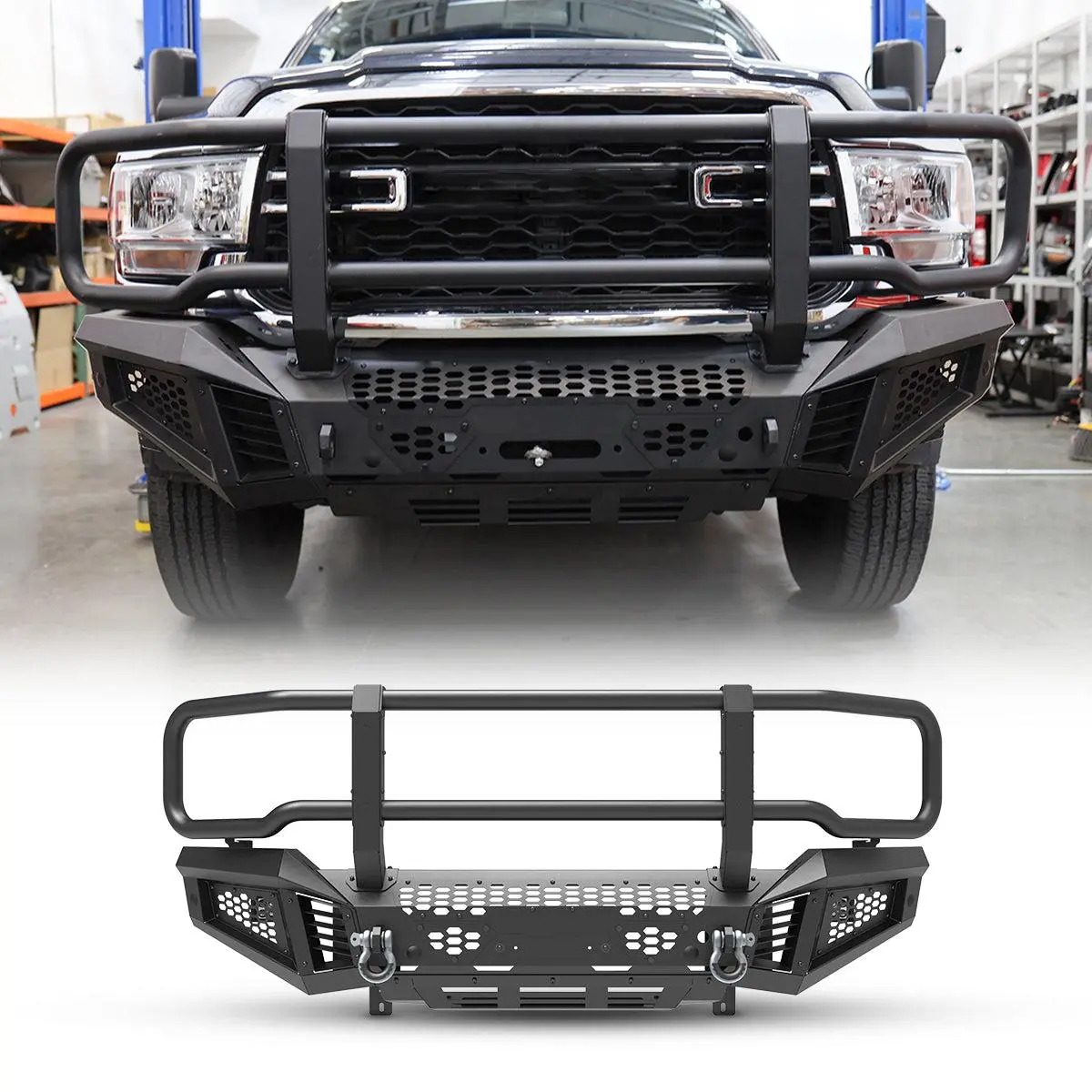 WOLFSTORM Modular Front Bumper for 2019-2024 Dodge RAM 2500/3500