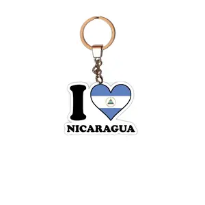 Nicaragua keychain