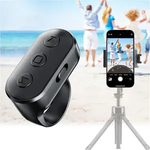 Phone Camera Remote Shutter with Zoom for  Android,  Phone Shutter Control with Front/Rear Camera ,Hands Free for  YouTube Photo & Video Recording Content Creator