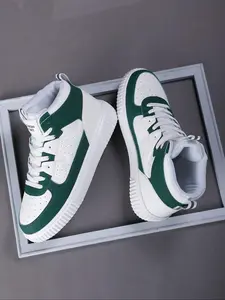 Men's Fashionable Lace Up Front Sneakers, Casual Comfortable Sports Shoes for Daily Wear, Male All-match Round Toe Shoes for Daily Wear, Trending Shoes