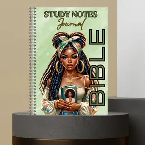 1. Bible Study Notes Bible Study Journal Matte Hard Cover journal