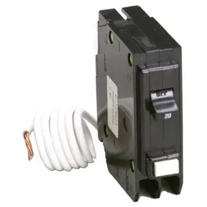 Eaton GFTCB115CS Single Pole Self-Test Ground Fault Circuit Breaker, 15A Capacity, 120V Operation, Ground Fault Protection