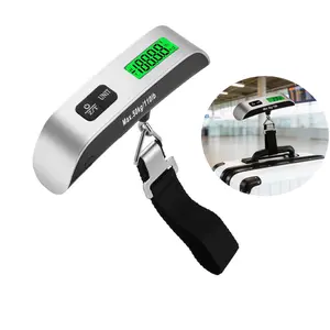 Luggage Scale, 110lb Luggage Weight Scale with 4 Unit Switching Functions&LED Display, Luggage Scale Travel Digital for Weighing Luggage, Backpacks, Packages and Markets
