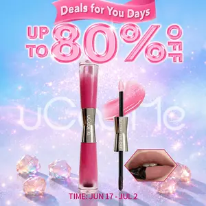 uCoolMe double-ended multi-effect peel-off lip gloss with a long-lasting base color, pearlescent plumping effect, transfer-proof, can be used as a lip gloss or lip liner #DealsForYouDays