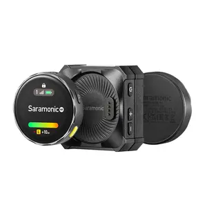Saramonic Blink Me 2-Person Smart Wireless Mic System w/ Touchscreen, Customizable Transmitters & Recording