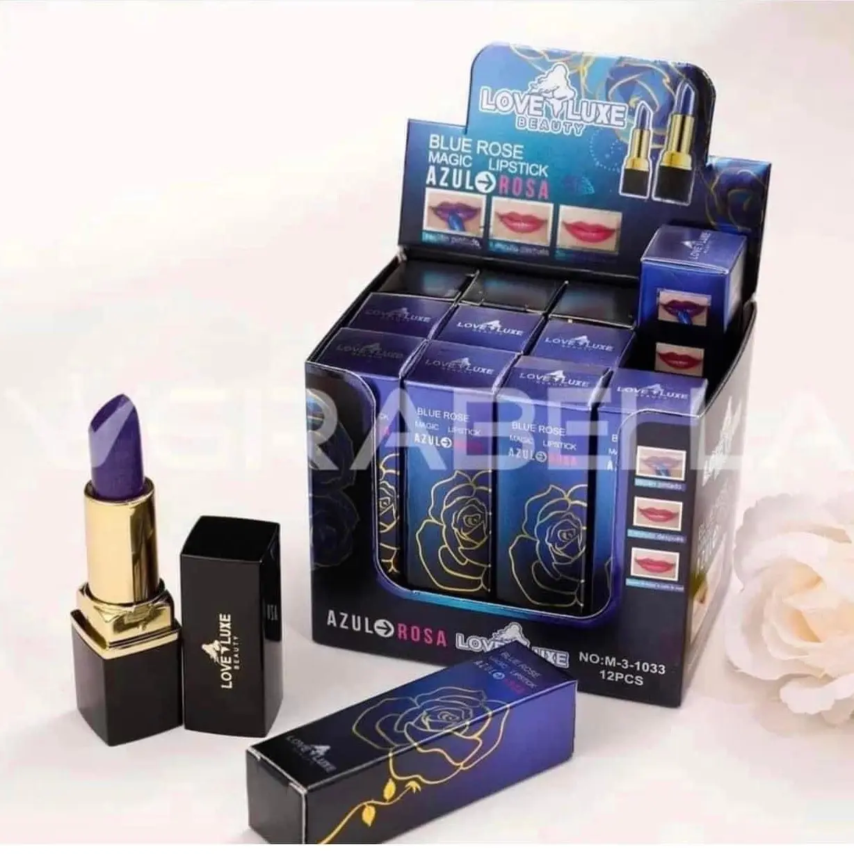 Magic Blue Lipstick Long-lasting Hydrating