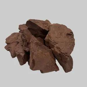 Zero Additive Edible Clay Narat Red Kaolin Clay Lump CosmeticGrade All Natural Hard Brittle Slightly Sticky When Dampened Narat Red Chunks 200g(7oz)