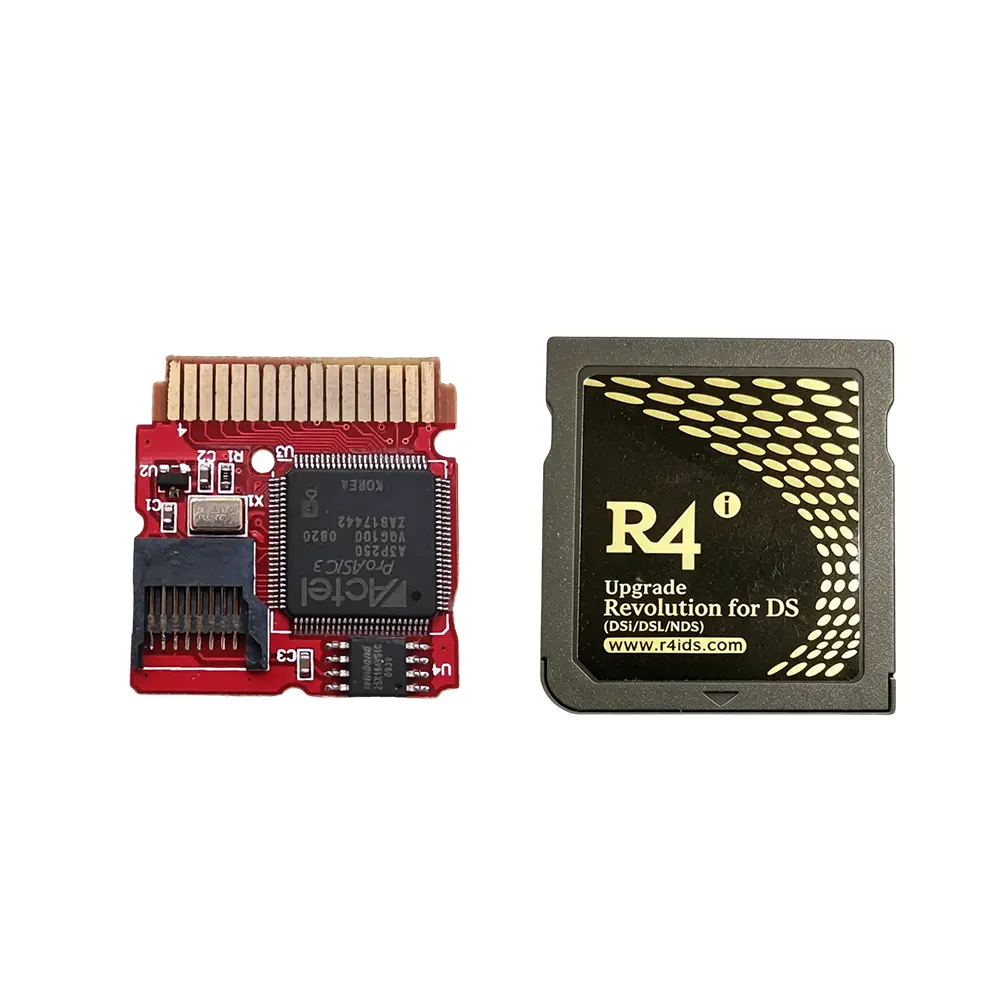 R4iDS com Original R4 Gold Revolution For DS/DSi/DSL/NDS WoodR4 1.54 Kernel