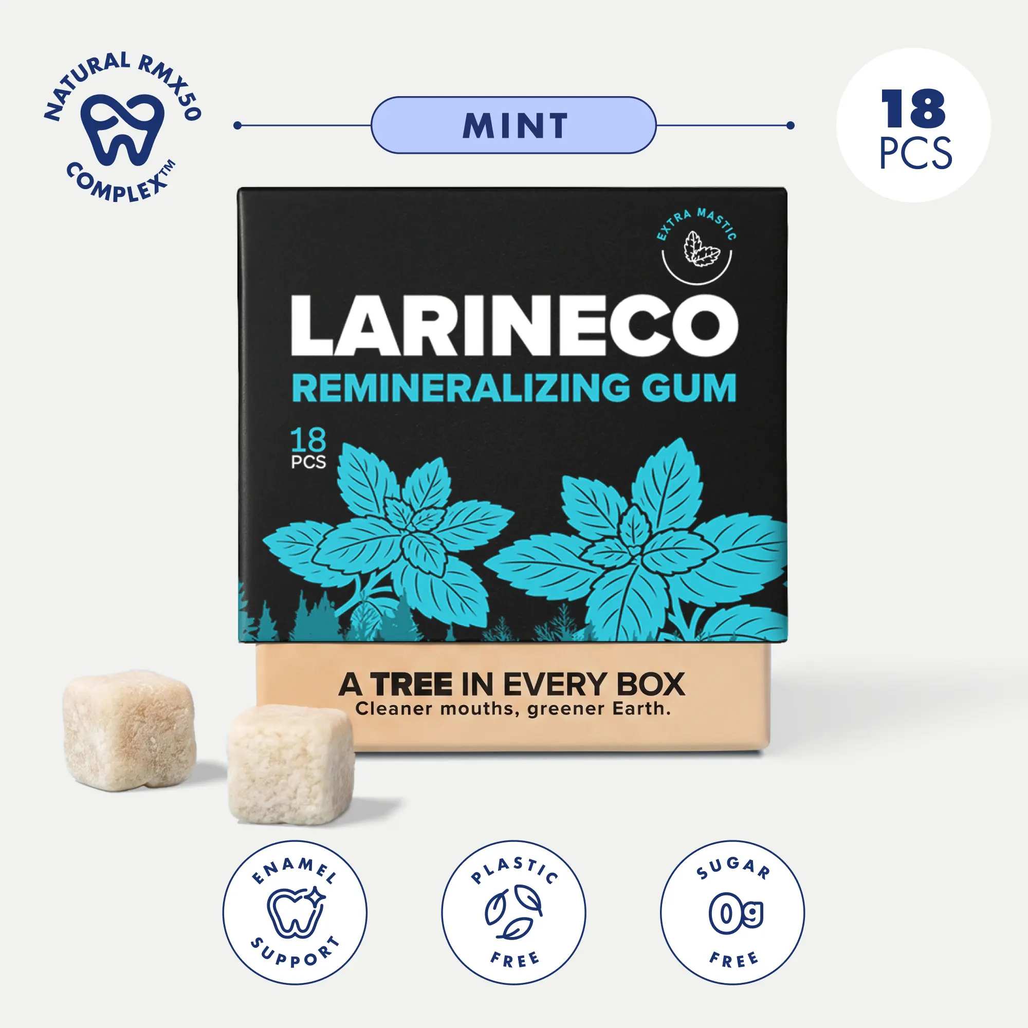 Larineco™ - Extra Mastic Remineralizing Gum