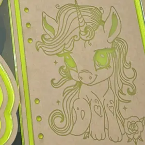 unicorn notebook made to order