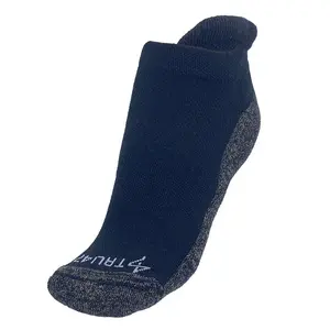LOW CUT Black Cotton Grounding Socks