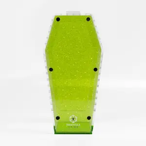 Coffin Crib- Medium- Glitter Green