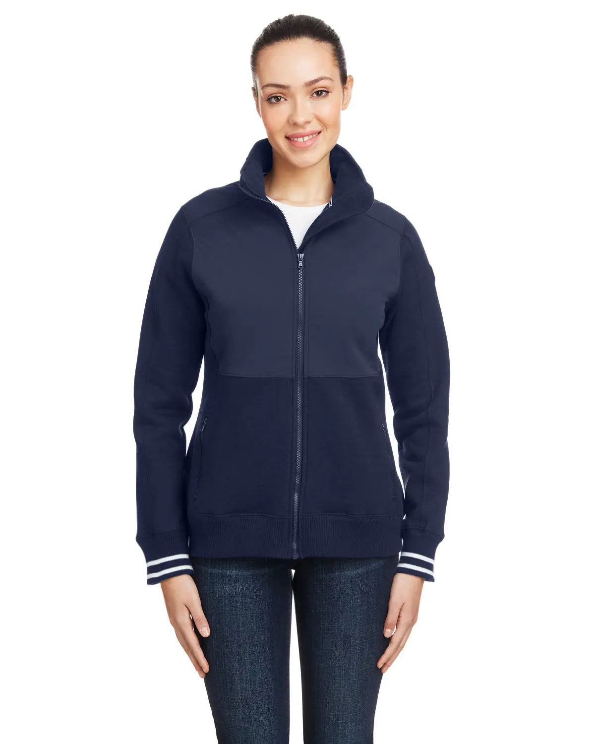 Nautica Ladies' Navigator Full-Zip Fleece Jacket Womenswear Casual