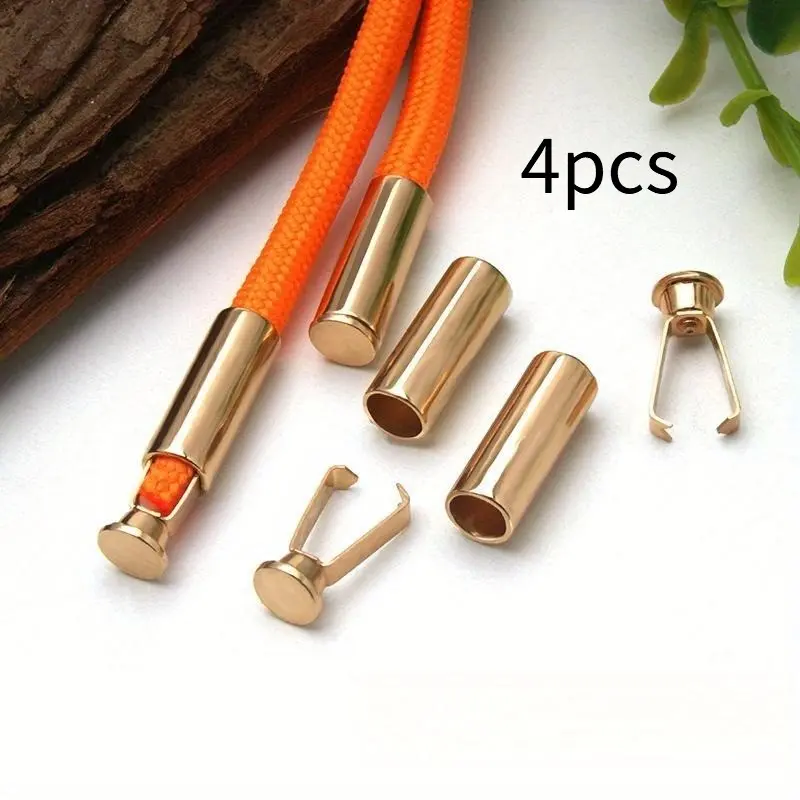 4pcs Cord clips - secure fastening for shoelaces, straps, pants, bags, hoodies - adjustable, ideal for DIY crafts, clothing, and cable organization