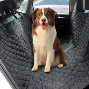 Large Dog Car Seat Cover for Back Seat, Universal Fit Bench Car Seat Cover, Waterproof Dog Hammock for Car with Adjustable Straps, Durable Seat Protector for Cars, Trucks & SUVs, Black #SummerVibes #tiktokshopmemorialday