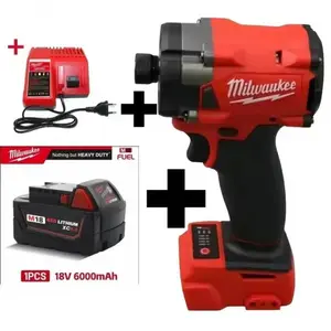 Milwaukee Cordless Impact Durable Drill 18V Lithium Battery Brushless High Torque Electric Tool