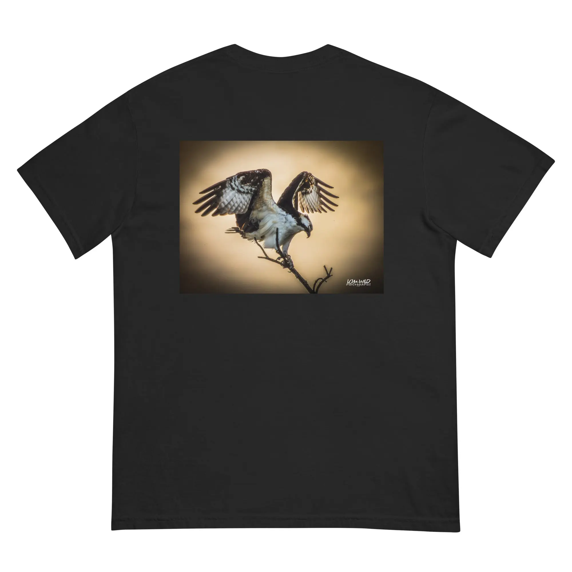 “Grace in Flight” Osprey T-Shirt – LOMWILD Edition