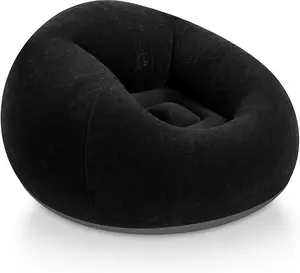 Inflatable Bean Bag Chairs for Adults Portable Blow-Up Lazy Sofa for Movie Outdoor and Bedroom Use Comfortable and Relaxing Seating Solution