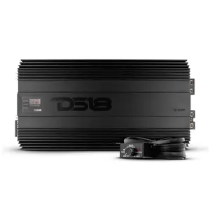 HOOLIGAN KO 1-Channel Amplifier with Voltmeter 8000 Watts Rms @ 1-Ohm Made In Korea