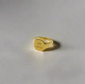 Shake Some Ass Ring – Gold Statement Ring in Fixed Sizes