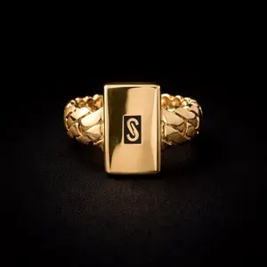 Anillo Mónaco oro 10k talla 6 y medio