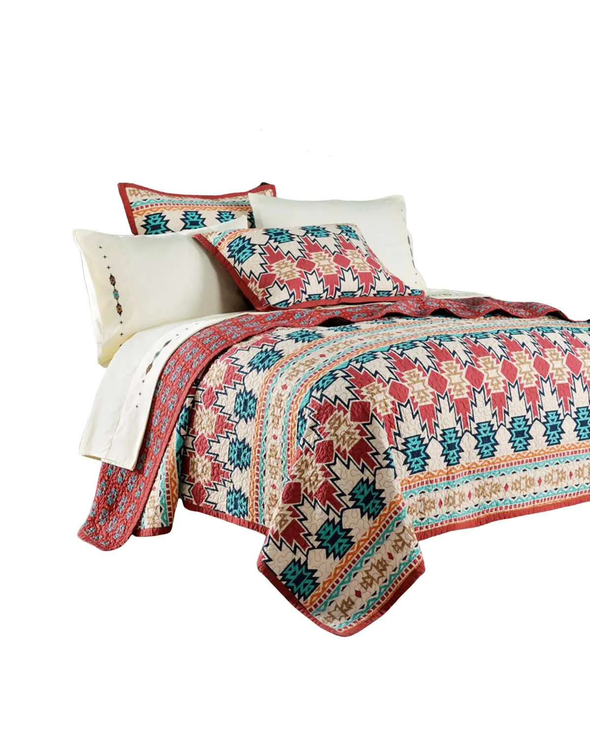 Hiend Accents Unisex 2-Piece Phoenix Twin Quilt Set - Qw1010-Tw-Oc
