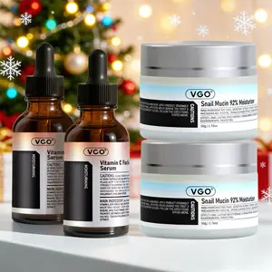 VGO Vitamin C Face Serum, Hydrating Serum with Vitamin C,Hyaluronic Acid, VitaminE & More, Serum for Dullness,Balanced Complexion Radiant Skin Repair MoistureMoisturizing Hydrate Anti Aging Moisturizer