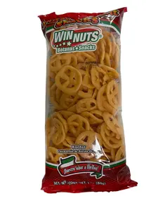 WinNuts Ruedas Puffed Wheat Snack Wheels – Mexican Chicharrón Botana – 3 oz (84 g)