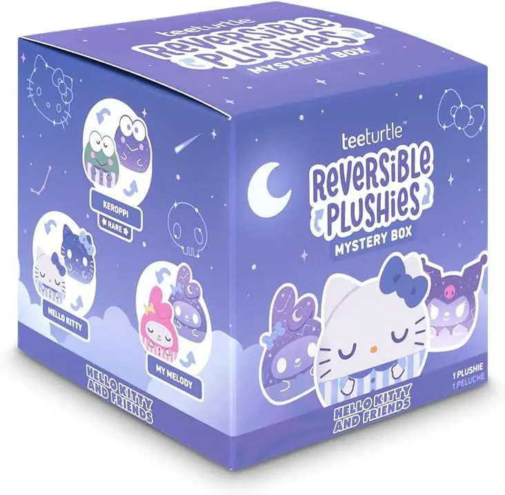TeeTurtle Hello Kitty & Friends Sanrio 3 Inch Plushie Mystery Box