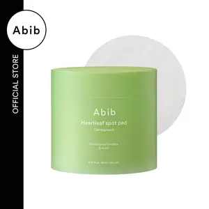 [Abib official] Abib Heartleaf Spot Pad Calming Touch 80 Pads | Korean Skincare Toner Pad for Face, Hydrating, Redness Relief, Soothing
