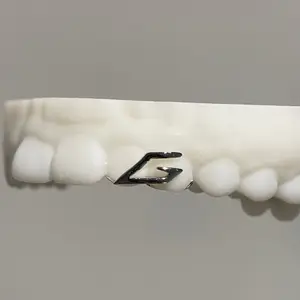 Custom Letter Teeth Grillz 925 Silver Hiphop Grillz