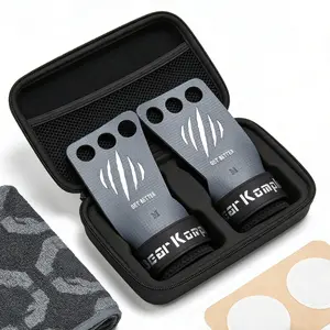 Upgraded Durable Workout Grips - Wrist Support for Weightlifting and Gymnastics - Athlete Edition