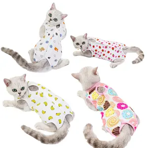 Cat Spay Surgery Recovery Suit, Post-Operative Care, Anti-Licking Nursing Wear, Four-Legged Home Comfort Apparel, Kittens
