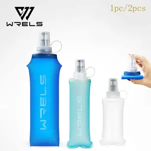 Portable Sports Water Bottle, Foldable Sports Water Bottle, Sports Drinking Bottle, Travel Water Bottle, Water Bottle for Outdoor Cycling Running Climbing, Drinkware