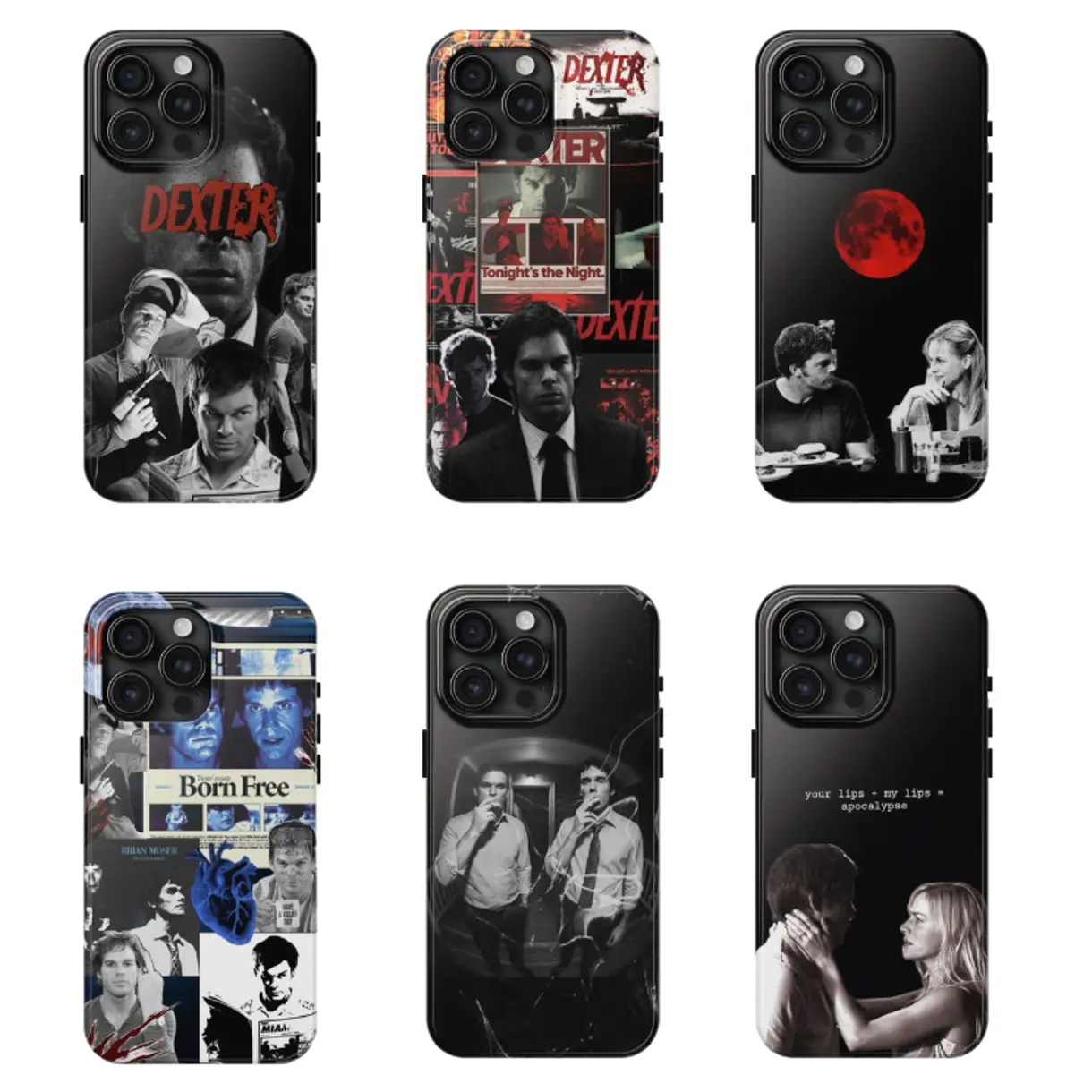 Dexter Phone Case, Inspired By Dexter Morgan and TV Show Aesthetic, TV Show Theme, Case For iPhone 17 16 15 14 13 12 11 X SE and Samsung S25 S24 S23 S22 S21