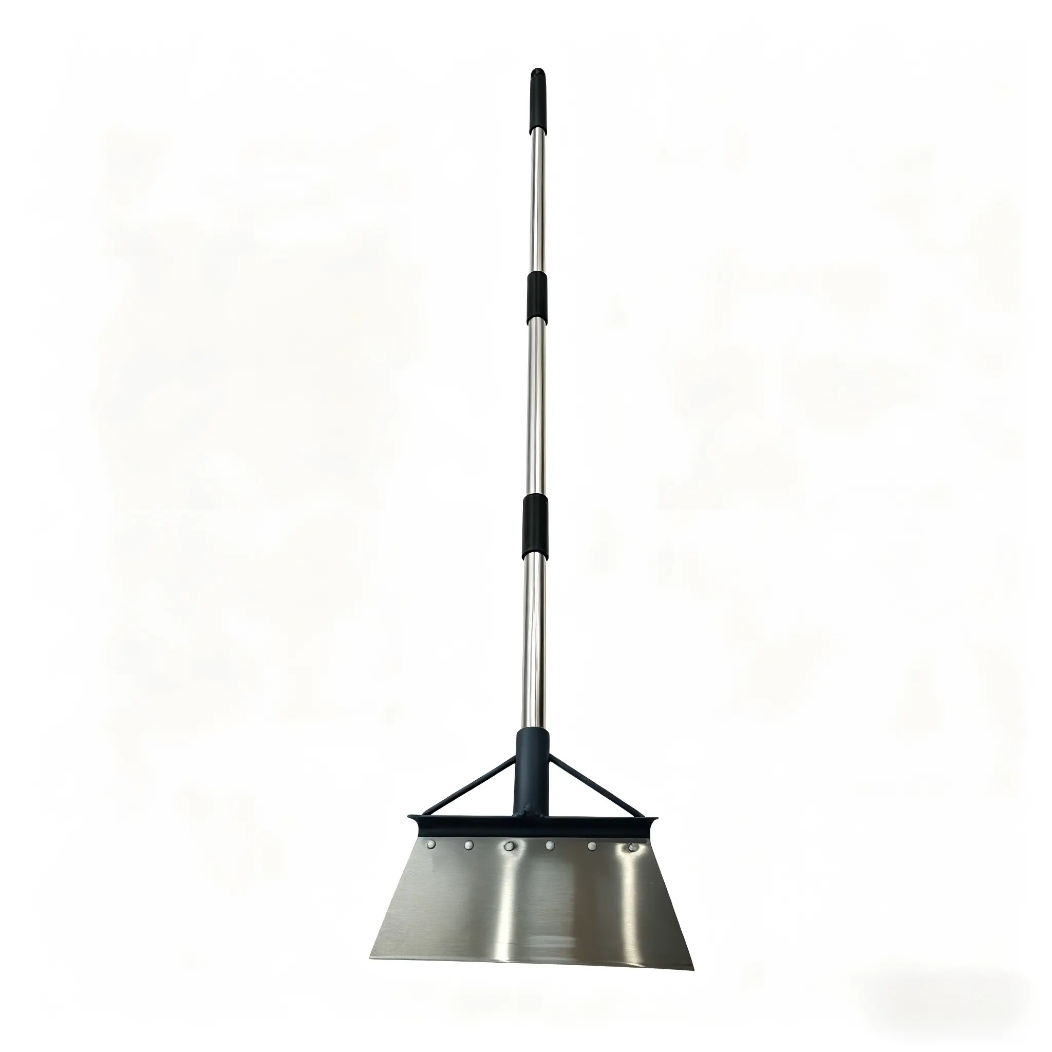 Heavy-Duty Stainless Steel Garden Flat Shovel with Corrosion Resistance, Flat Shovel Design for Driveways, Sidewalks Maintenance, Weeding Tasks, Debris Scraping & Efficient Outdoor Use