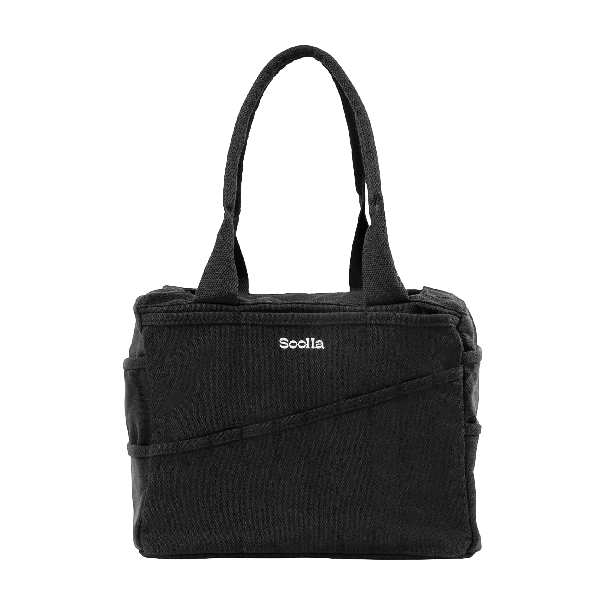 Soolla® Studio Bag, Blackout, Pottery Tool Bag, Craft Organizer, Knitting Bag, Crochet Yarn Tote