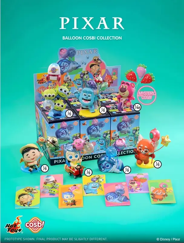 Hot Toys Cosbi Disney Pixar Balloon Collection Figure Blind Box